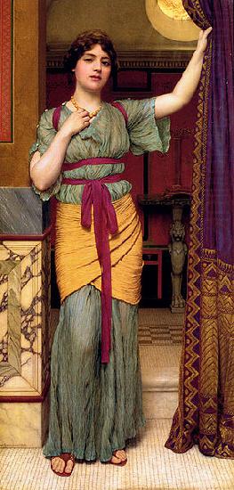 A Pompeian Lady, John William Godward